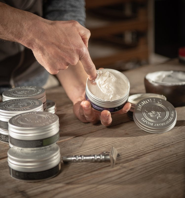 Saponificio Bignoli Artisan Shaving Soap Cream Aghi di Pino