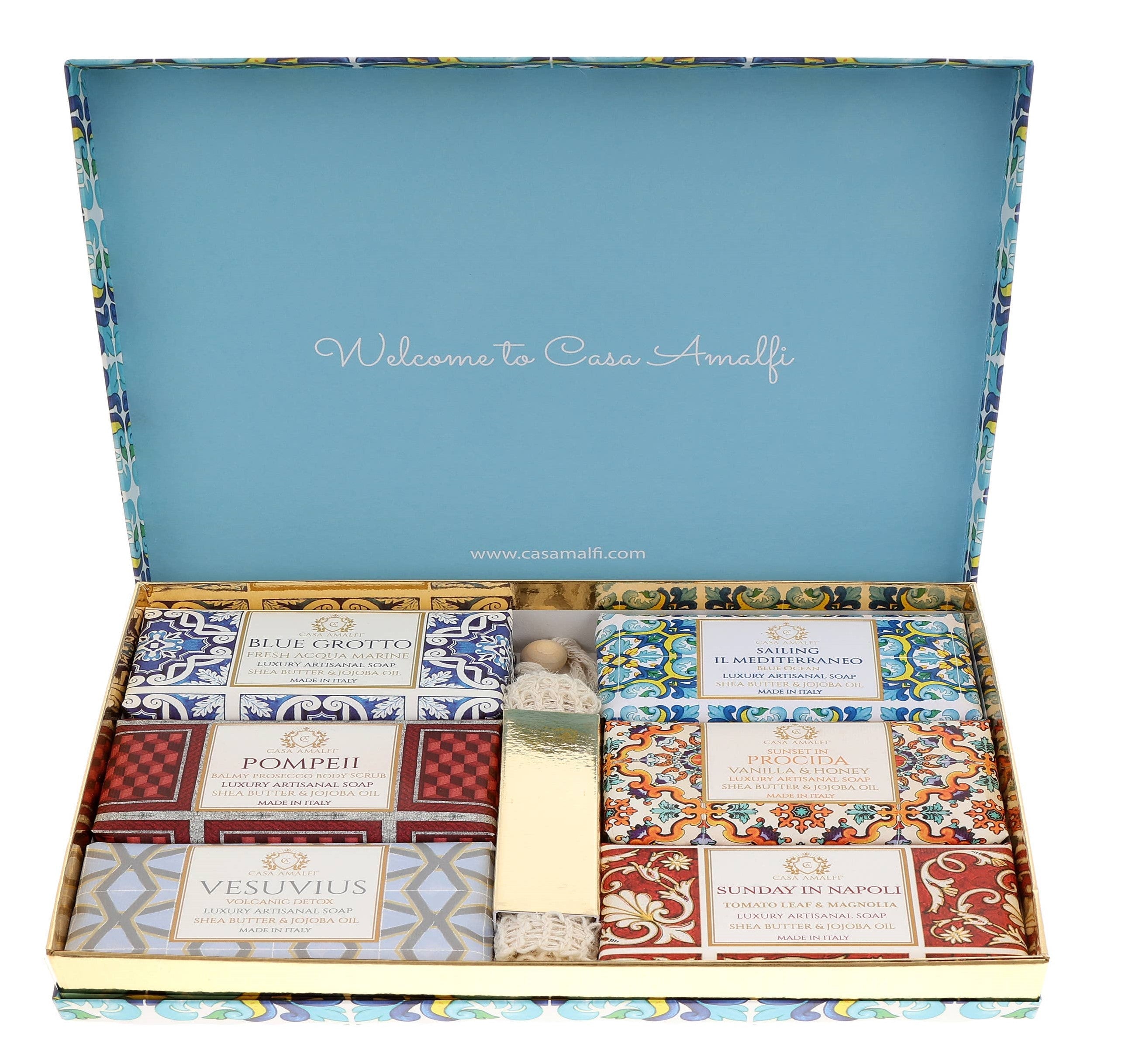 Casa Amalfi Sailing il Mediterraneo Set 6-Soaps
