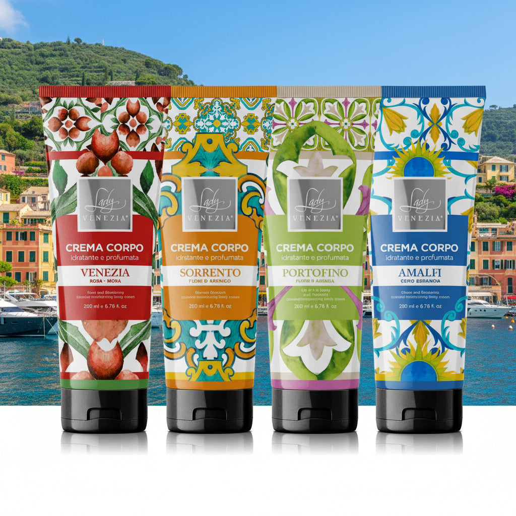 Lady Venezia Body Cream Amalfi Cedro & Bergamotto