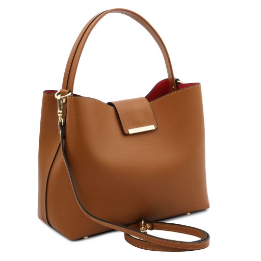 TL CLIO Leather Secchiello bag - Buona Fortuna Boutique