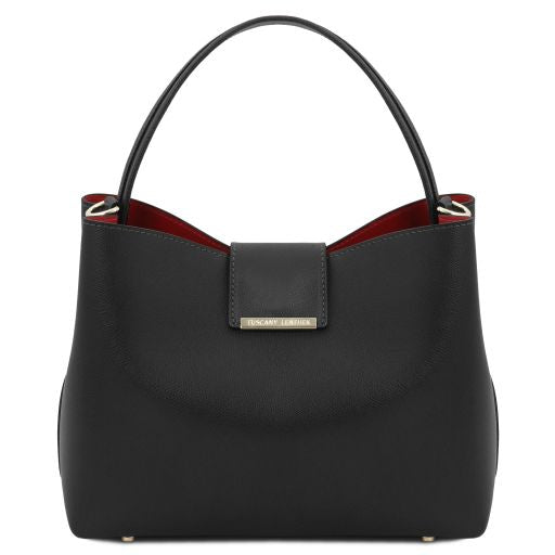 TL CLIO Leather Secchiello bag - Buona Fortuna Boutique