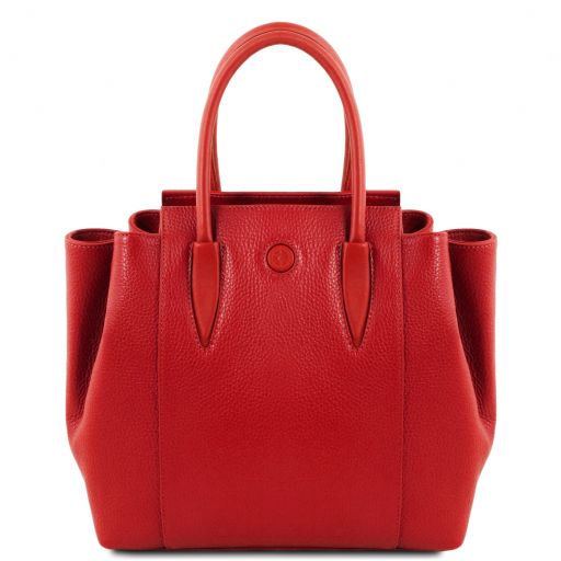 TL TULIPAN Leather Handbag - Buona Fortuna Boutique