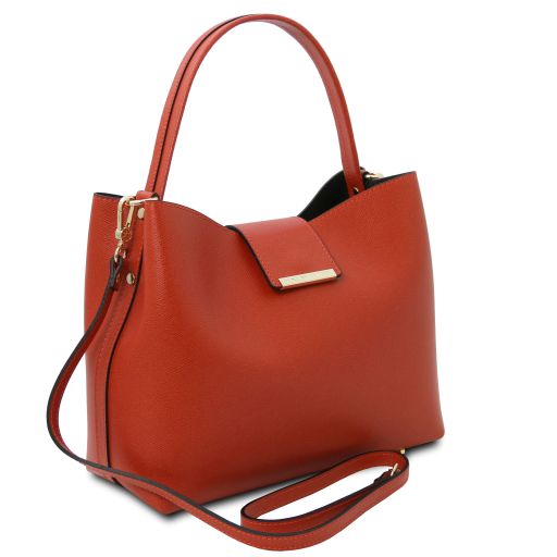 TL CLIO Leather Secchiello bag - Buona Fortuna Boutique