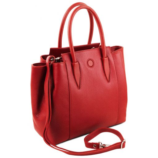 TL TULIPAN Leather Handbag - Buona Fortuna Boutique