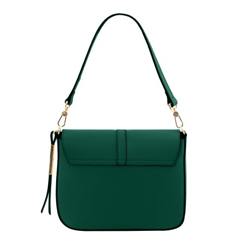 TL NAUSICA LEATHER SHOULDER BAG - Buona Fortuna Boutique
