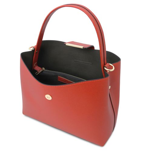 TL CLIO Leather Secchiello bag - Buona Fortuna Boutique