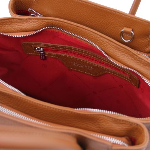 TL TULIPAN Leather Handbag - Buona Fortuna Boutique