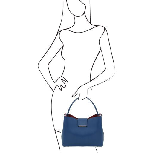 TL CLIO Leather Secchiello bag - Buona Fortuna Boutique