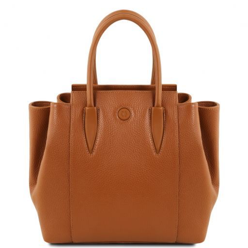 TL TULIPAN Leather Handbag - Buona Fortuna Boutique