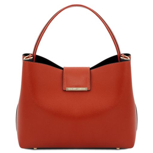 TL CLIO Leather Secchiello bag - Buona Fortuna Boutique