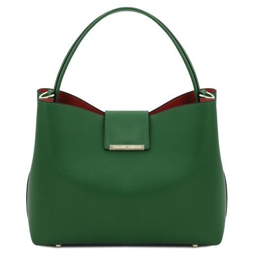 TL CLIO Leather Secchiello bag - Buona Fortuna Boutique
