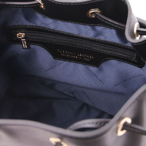 TL VITTORIA LEATHER BUCKET BAG - Buona Fortuna Boutique