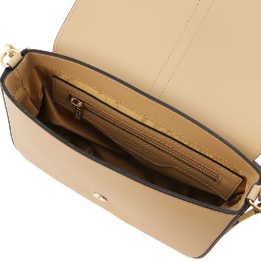 TL NAUSICA LEATHER SHOULDER BAG - Buona Fortuna Boutique