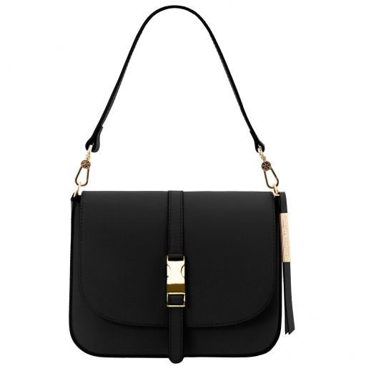TL NAUSICA LEATHER SHOULDER BAG - Buona Fortuna Boutique
