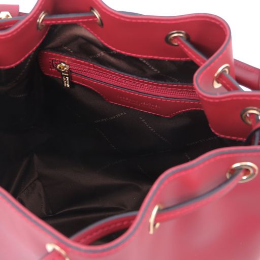 TL VITTORIA LEATHER BUCKET BAG - Buona Fortuna Boutique