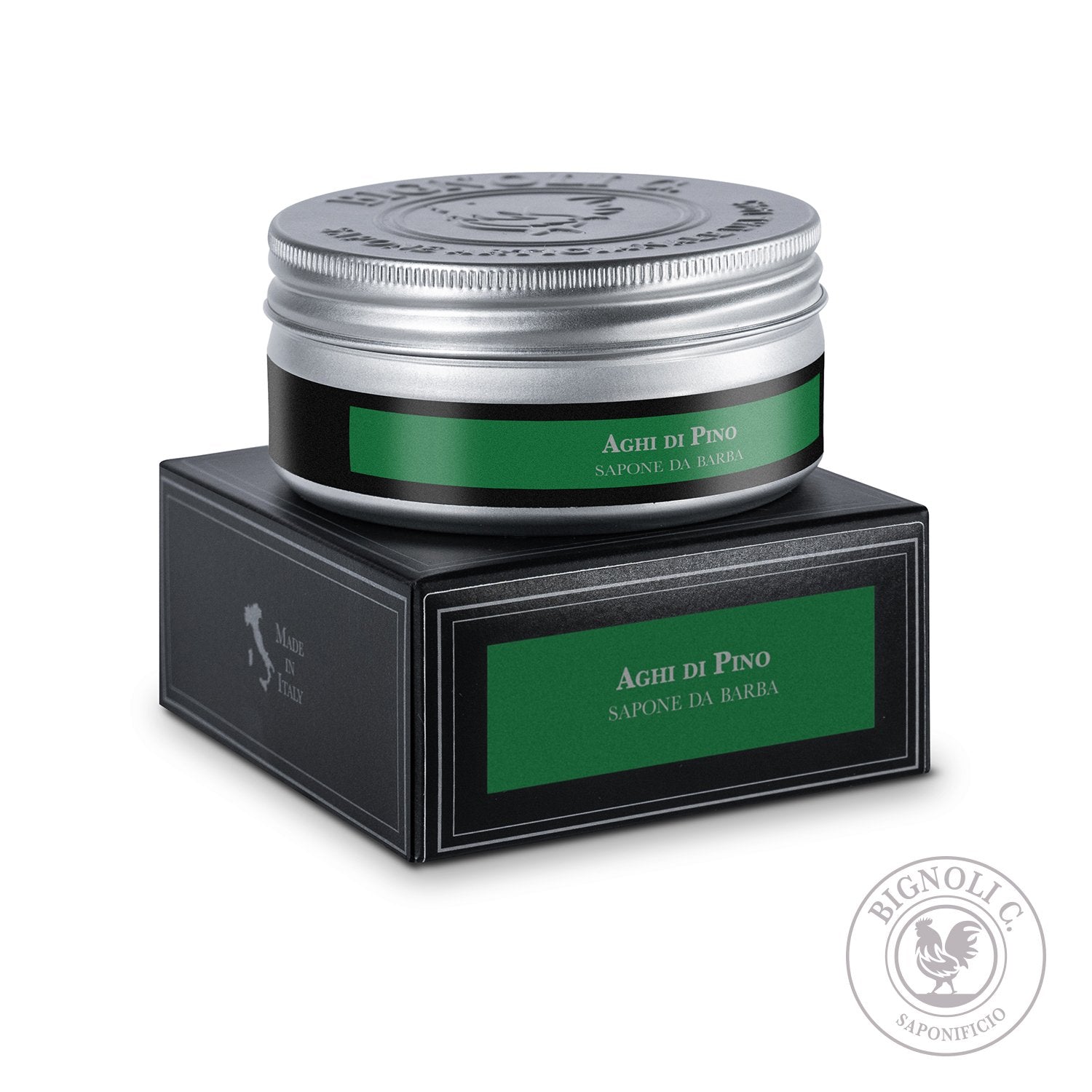 Saponificio Bignoli Artisan Shaving Soap Cream Aghi di Pino