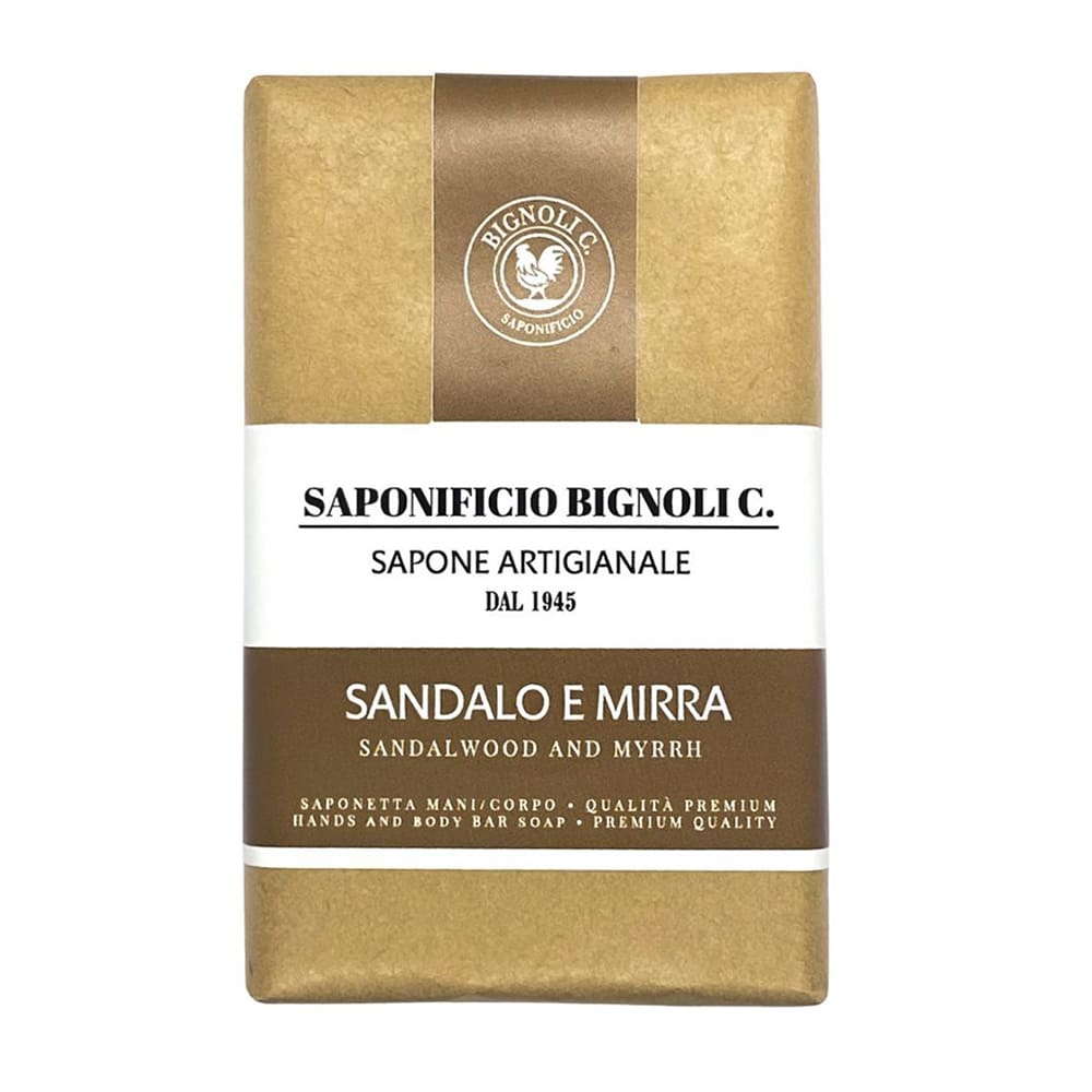 Saponificio Bignoli Hand and Body Soap Sandalwood and Myrrh