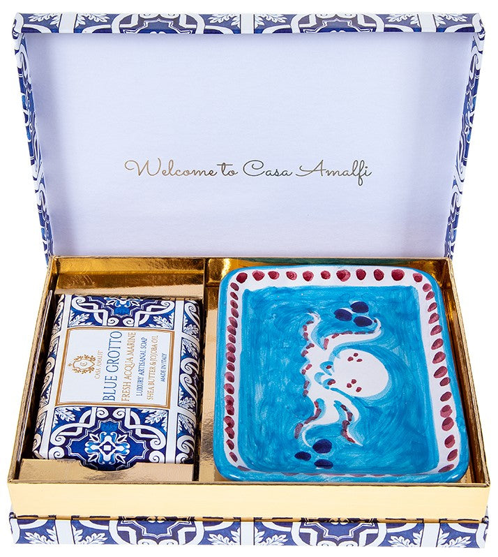 CASA AMALFI BLUE GROTTO SINGLE GIFT BOX - Buona Fortuna Boutique