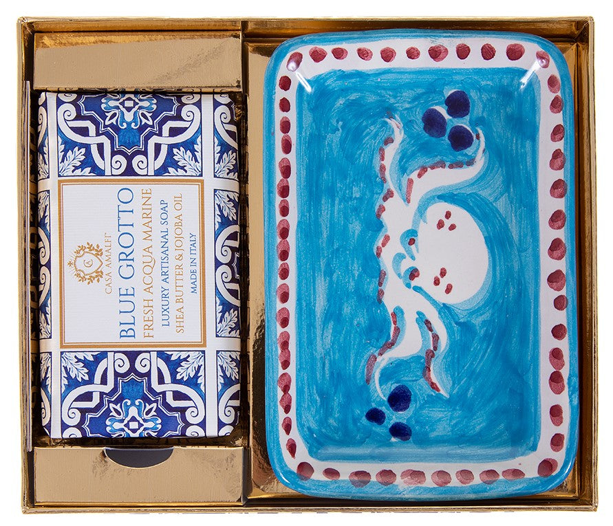 CASA AMALFI BLUE GROTTO SINGLE GIFT BOX - Buona Fortuna Boutique