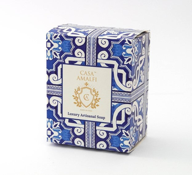 CASA AMALFI MAIOLICA 3-SOAP SET: BLUE - Buona Fortuna Boutique