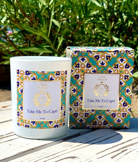 CASA AMALFI CANDLE: TAKE ME TO CAPRI - Buona Fortuna Boutique