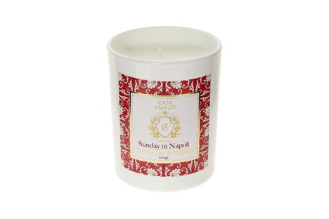 CASA AMALFI CANDLE: SUNDAY IN NAPOLI - Buona Fortuna Boutique