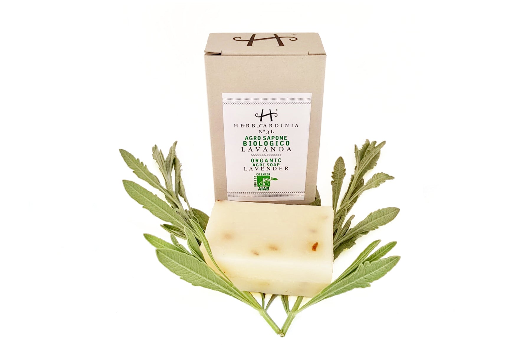 HERBSARDINIA ORGANIC ARTISANAL AGRI-SOAP SARDINIAN LAVENDER - Buona Fortuna Boutique