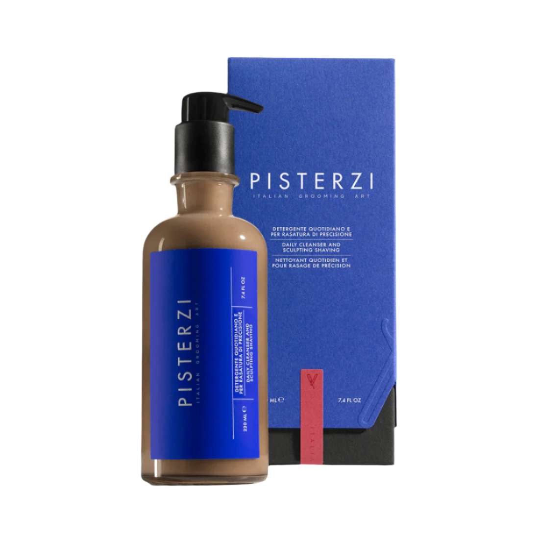 Pisterzi Italian Grooming Art: Daily Facial Cleanser and Sculpting Shaving