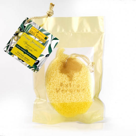 PRIMA SPREMITURA SOFT BODY SPONGE WITH OLIVE OIL - Buona Fortuna Boutique
