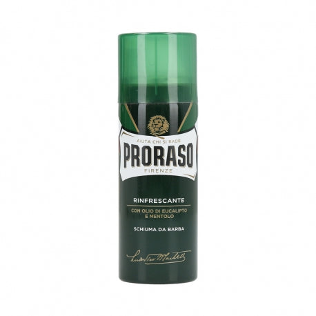 PRORASO GREEN REFRESHING SHAVING FOAM WITH EUCALYPTUS AND MENTHOL 50 ML - Buona Fortuna Boutique