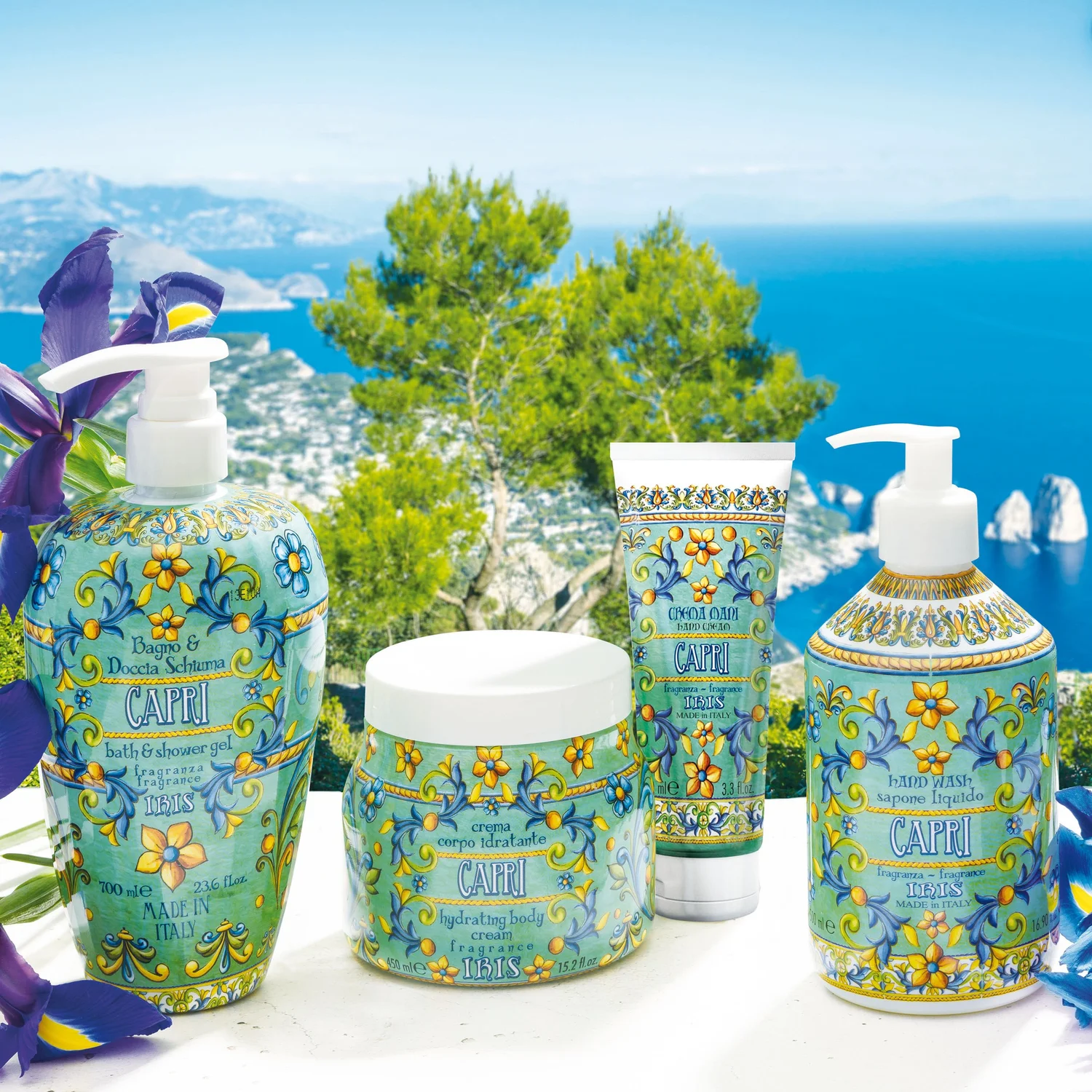 Le Maioliche CAPRI Moisturizing Body Cream 450 ml