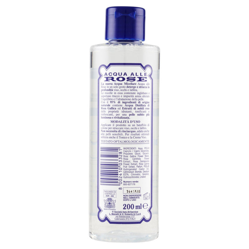 Acqua alle Rose Micellar Water Face Cleanser & Make-Up Remover