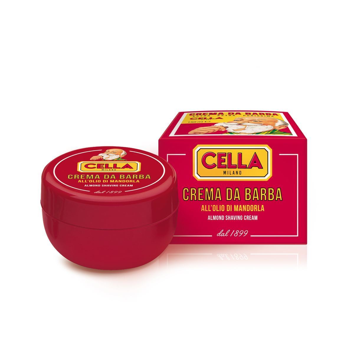 CELLA SHAVING CREAM SOAP 150ML - Buona Fortuna Boutique