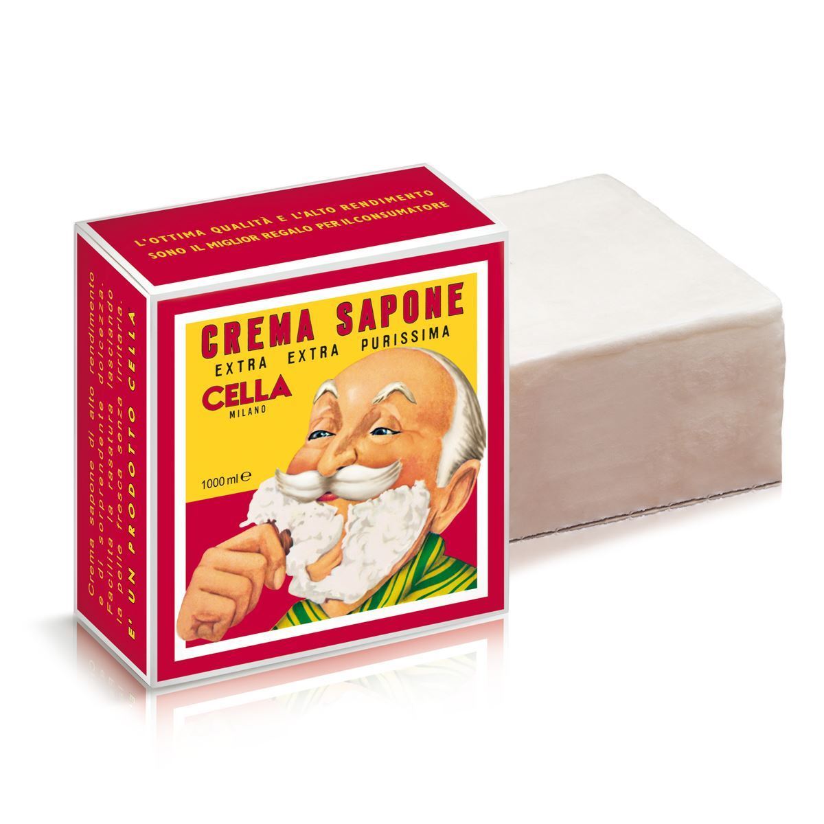 Cella Shaving Soap-Cream 1000ml