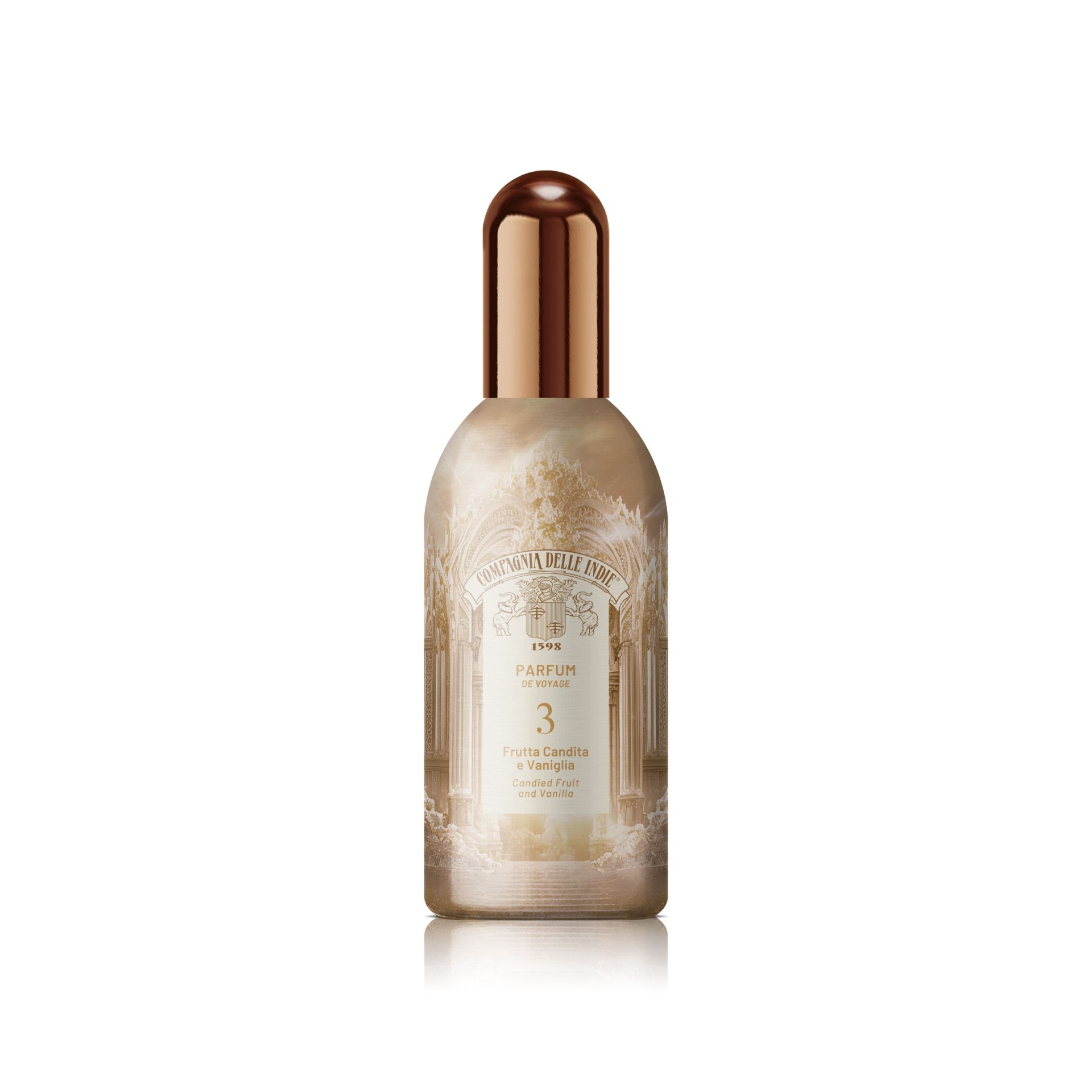Compagnia delle Indie Parfum de Voyage 3 Candied Fruit & Vanilla