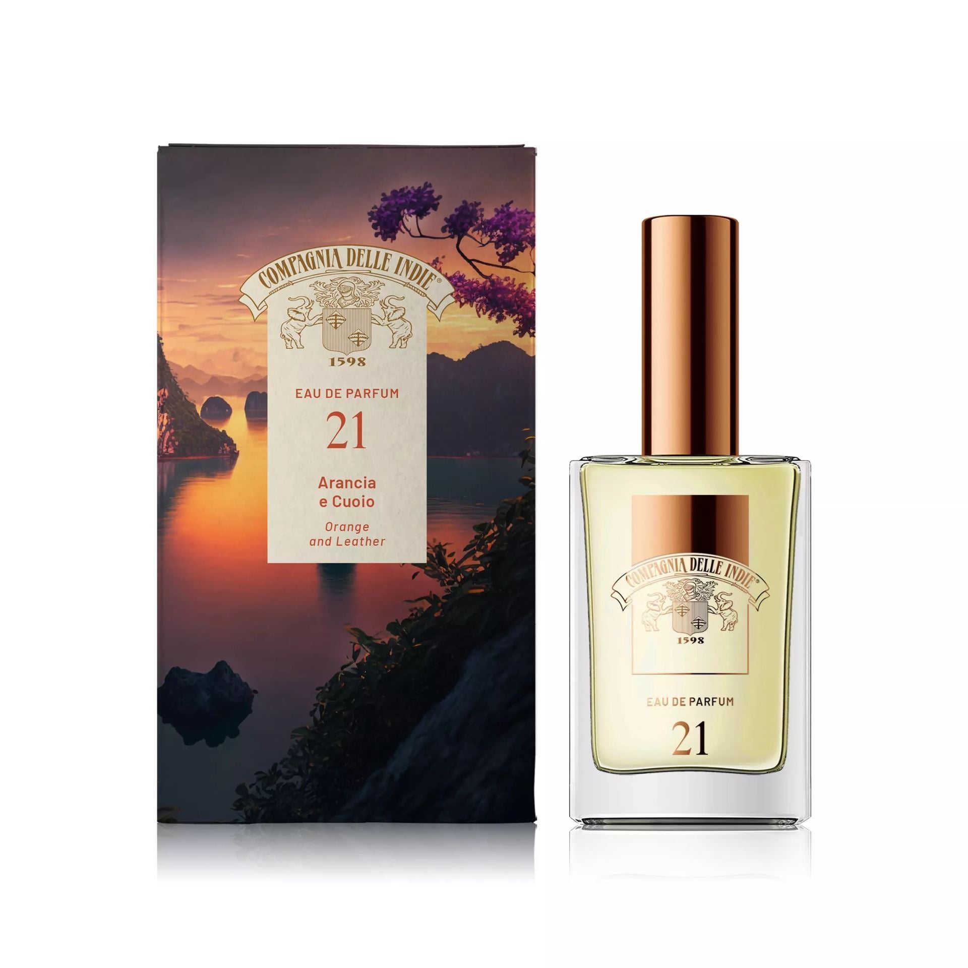 Compagnia delle Indie Eau de Parfum 21 Orange & Leather