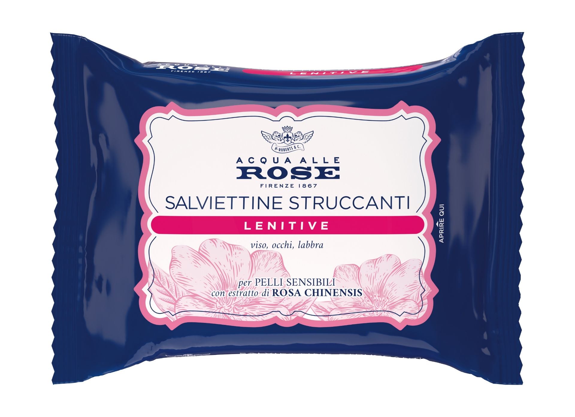 Acqua alle Rose Soothing Make-Up Removing Wipes Sensitive Skin