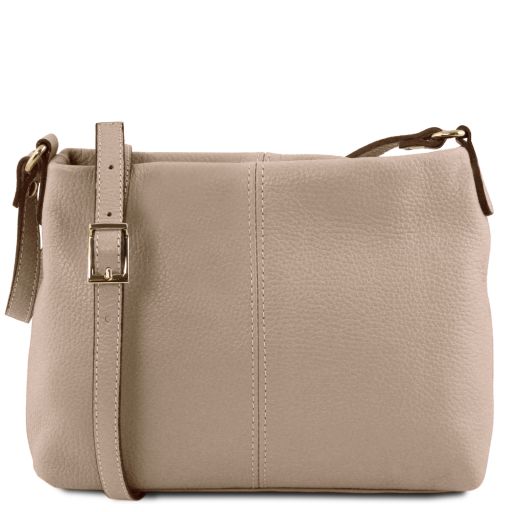 TL BAG   Soft Leather Shoulder bag - Buona Fortuna Boutique