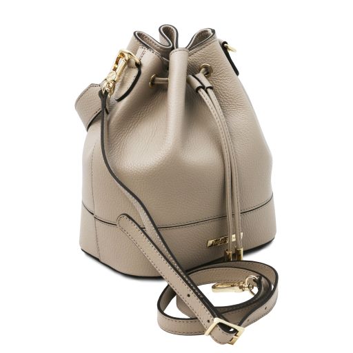 TL Bag - Leather bucket bag - Buona Fortuna Boutique