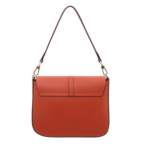 TL   NAUSICA LEATHER SHOULDER BAG - Buona Fortuna Boutique