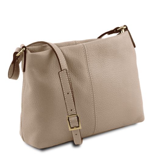 TL BAG   Soft Leather Shoulder bag - Buona Fortuna Boutique