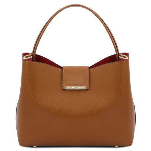 TL   CLIO Leather Secchiello bag - Buona Fortuna Boutique