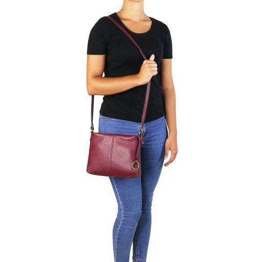 TL BAG   Soft Leather Shoulder bag - Buona Fortuna Boutique