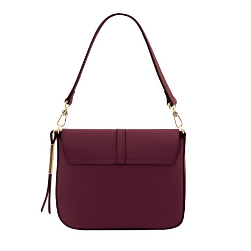 TL   NAUSICA LEATHER SHOULDER BAG - Buona Fortuna Boutique