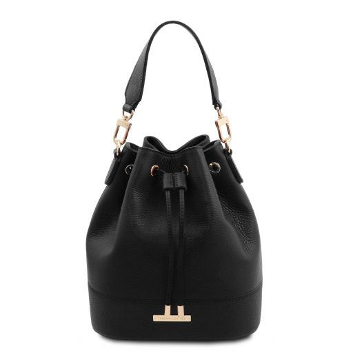 TL Bag - Leather bucket bag - Buona Fortuna Boutique