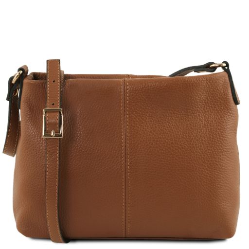 TL BAG   Soft Leather Shoulder bag - Buona Fortuna Boutique