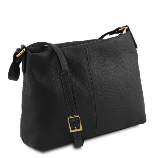 TL BAG   Soft Leather Shoulder bag - Buona Fortuna Boutique