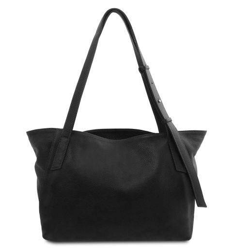 TL BAG - Soft Leather Shopping bag - Buona Fortuna Boutique