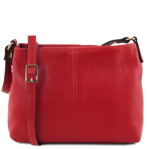 TL BAG   Soft Leather Shoulder bag - Buona Fortuna Boutique