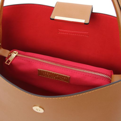 TL   CLIO Leather Secchiello bag - Buona Fortuna Boutique